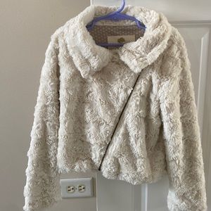 Tucker and Tate faux fur coat 7/8 girls